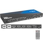 Amazon | DAIAD HDMI 8K 切替器 eARC 音声分離 HDMI2.1 4K@120Hz VRR